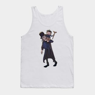 Ebenezer Scrooge & Tiny Tim Tank Top